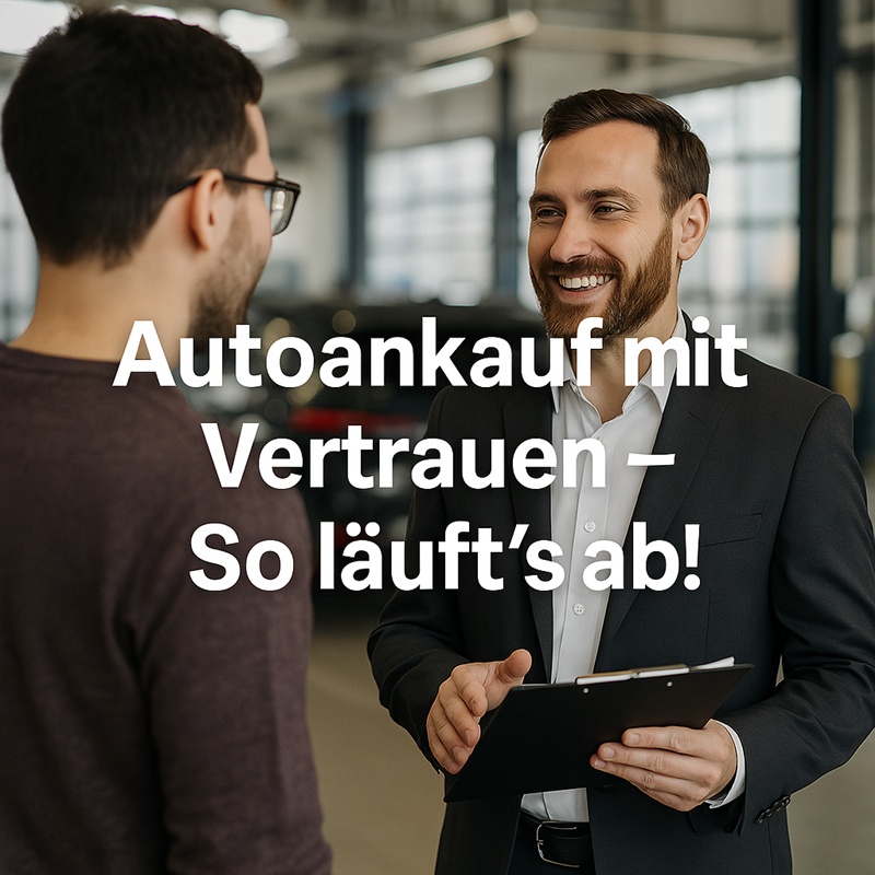 Autoankauf mit Vertrauen – So läuft’s ab!