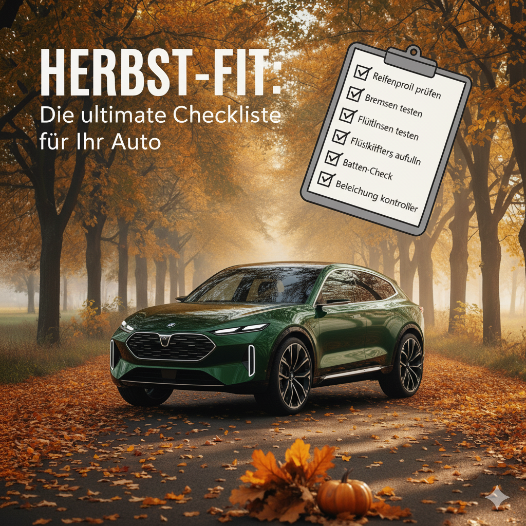 Herbst-Fit: Die ultimative Checkliste für Ihr Auto