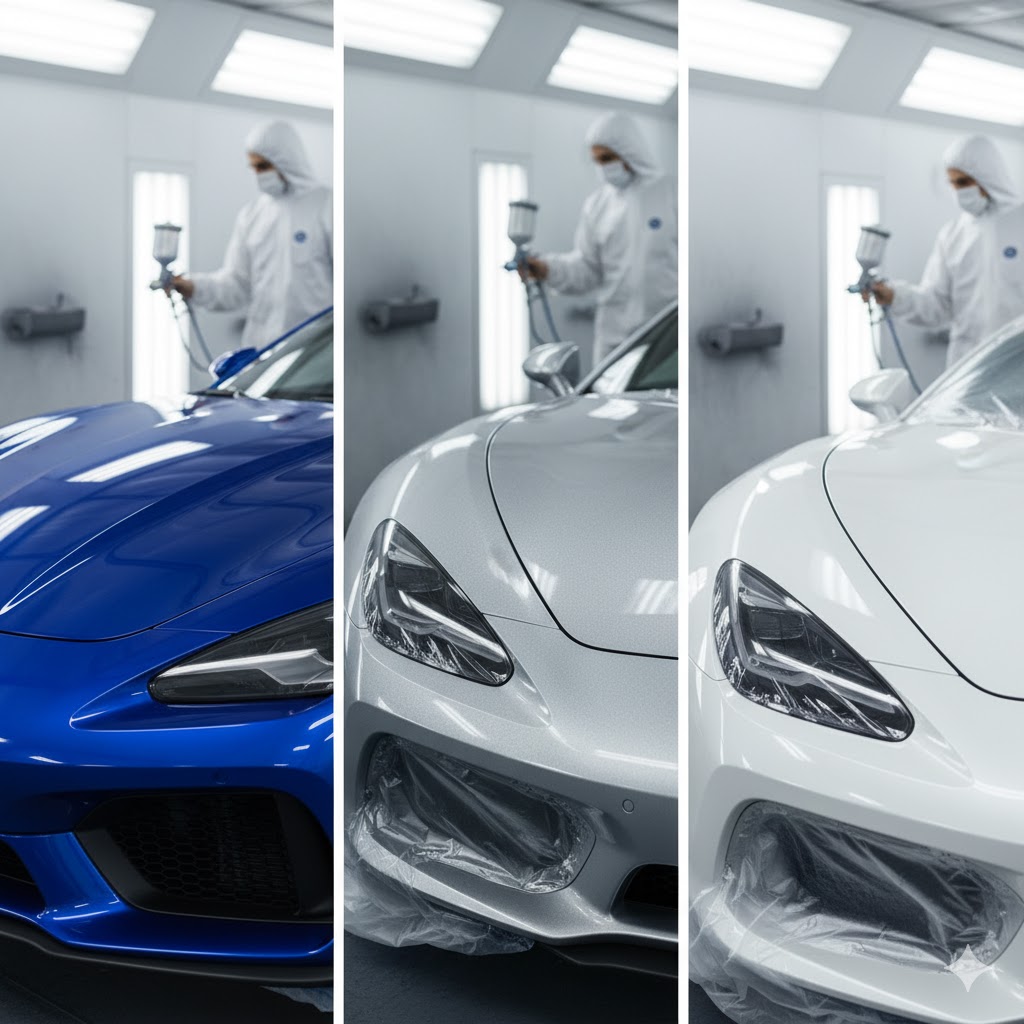 Von Uni bis Perleffekt: Die Wahl der richtigen Lackfarbe und -art – und wie Profis Perfektion garantieren