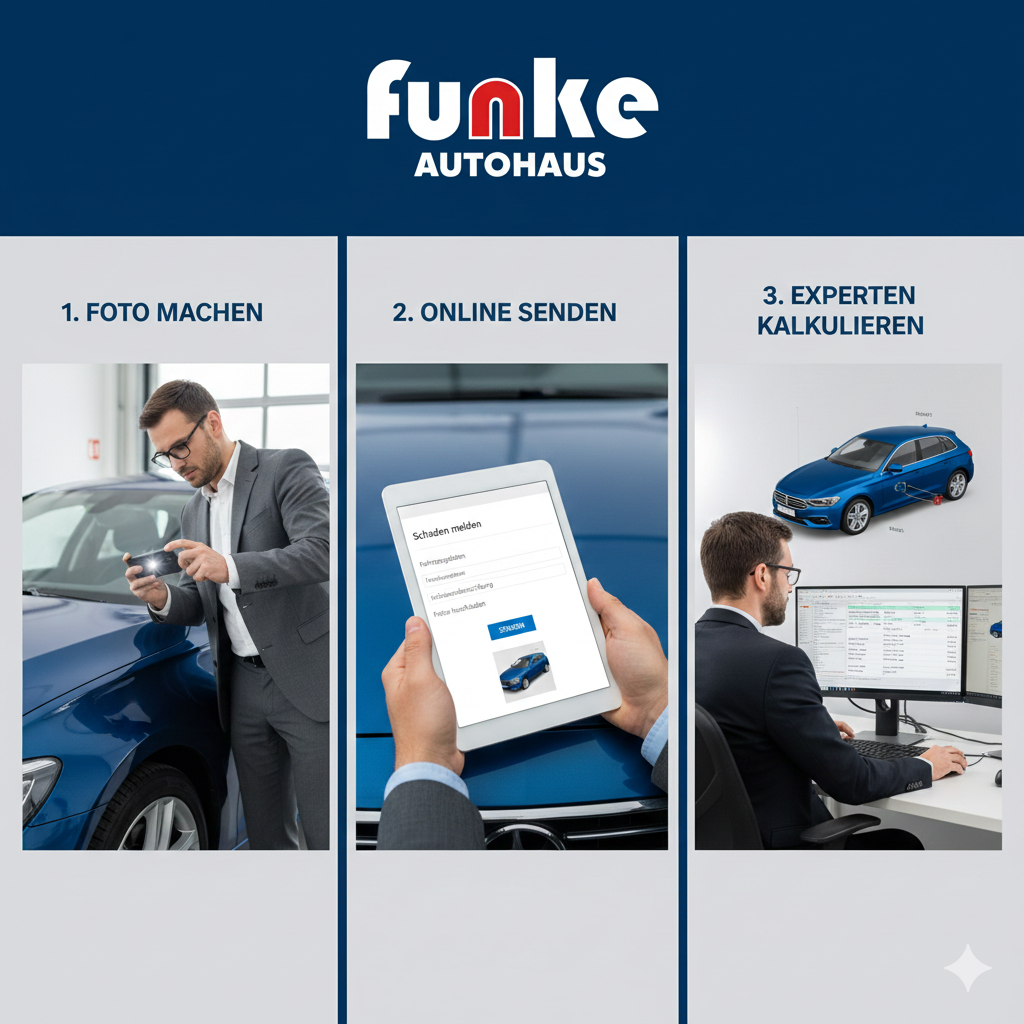 Schaden am Auto? So einfach funktioniert die digitale Schadensmeldung heute! 