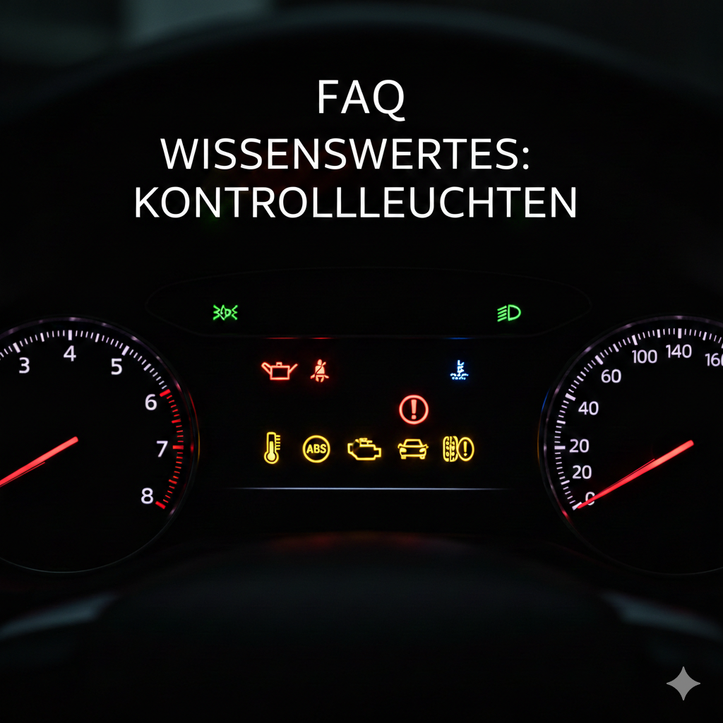 Wissenswertes: Die Kontrollleuchten in Ihrem Fahrzeug